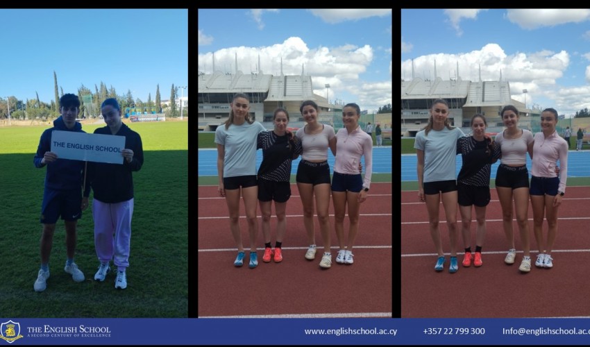 Senior Boys & Girls Athletics Teams at Nicosia Competition